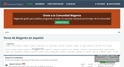 Desktop Screenshot of foros.mgnt.es